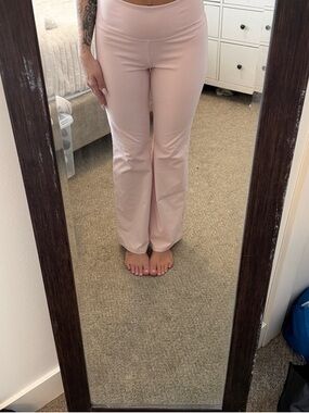 Garage Light Pink Boot Cut Flare Pants